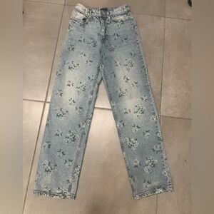Wild fable floral print jeans